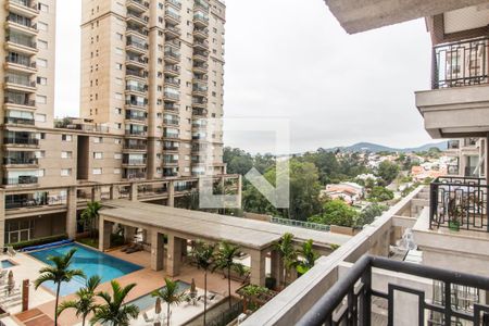 Varanda de apartamento à venda com 1 quarto, 52m² em Alphaville Conde Ii, Barueri