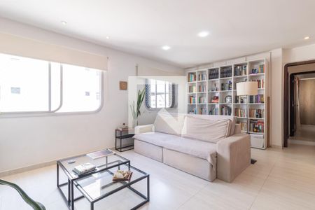 Sala de apartamento para alugar com 2 quartos, 88m² em Indianópolis, São Paulo