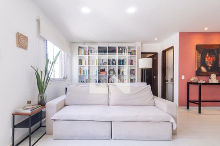 Sala de apartamento para alugar com 2 quartos, 88m² em Indianópolis, São Paulo