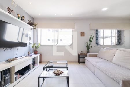 Sala de apartamento para alugar com 2 quartos, 88m² em Indianópolis, São Paulo