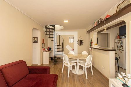 Sala de apartamento para alugar com 2 quartos, 130m² em Batel, Curitiba