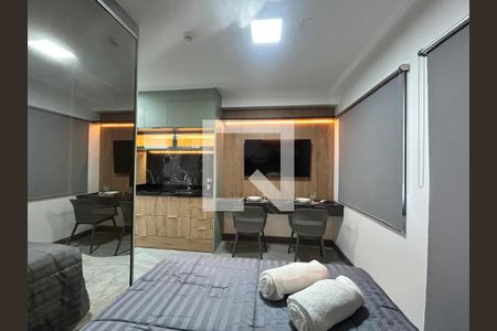 Studio de kitnet/studio para alugar com 1 quarto, 25m² em Santo Amaro, São Paulo