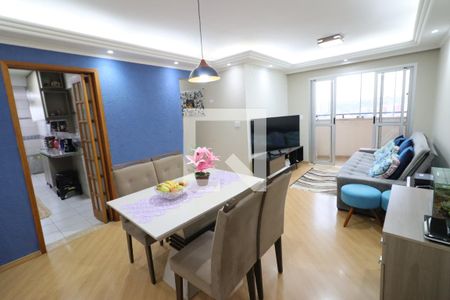 Sala de apartamento à venda com 3 quartos, 74m² em Jaguaribe, Osasco