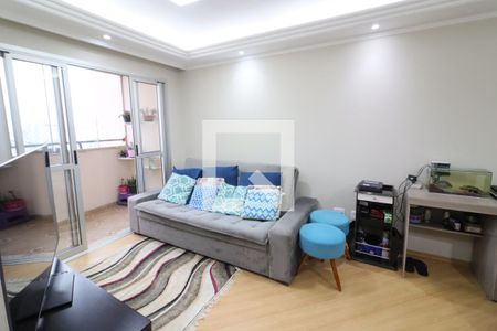 Sala de apartamento à venda com 3 quartos, 74m² em Jaguaribe, Osasco