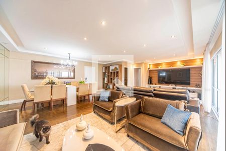 Sala de apartamento à venda com 3 quartos, 192m² em Vila Gilda, Santo André