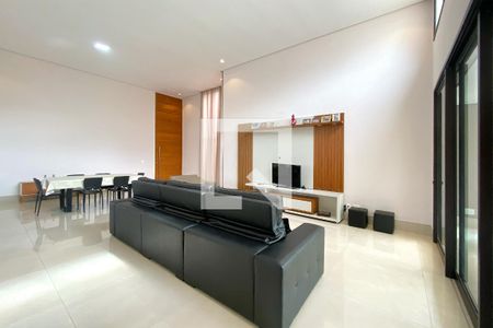 Sala de casa de condomínio à venda com 4 quartos, 530m² em Alphaville Nova Lima, Nova Lima