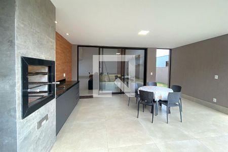 Varanda Gourmet de casa de condomínio à venda com 4 quartos, 530m² em Alphaville Nova Lima, Nova Lima