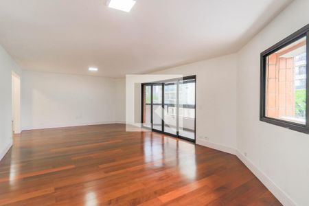 Sala de apartamento para alugar com 4 quartos, 160m² em Brooklin, São Paulo