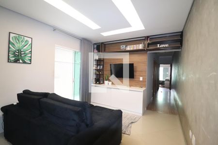 Sala de apartamento à venda com 3 quartos, 95m² em Parque das Nações, Santo André