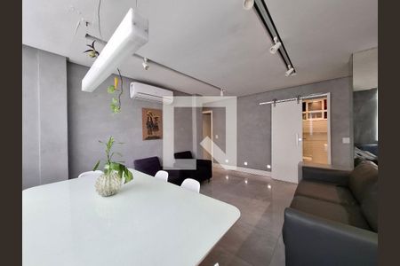 Sala de apartamento à venda com 2 quartos, 93m² em Humaitá, Rio de Janeiro