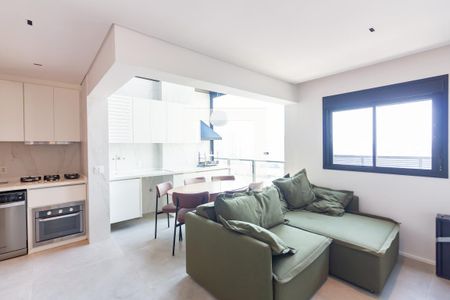 Sala de apartamento para alugar com 1 quarto, 50m² em Centro, Osasco