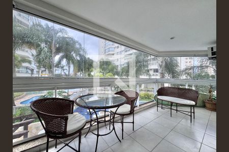 Varanda de apartamento para alugar com 3 quartos, 82m² em Recreio dos Bandeirantes, Rio de Janeiro