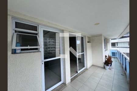 Varanda da Sala de apartamento à venda com 3 quartos, 92m² em Recreio dos Bandeirantes, Rio de Janeiro