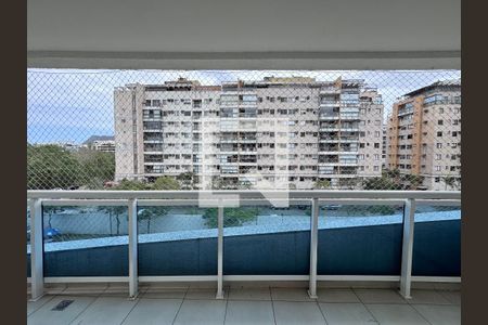 Varanda da Sala de apartamento à venda com 3 quartos, 92m² em Recreio dos Bandeirantes, Rio de Janeiro
