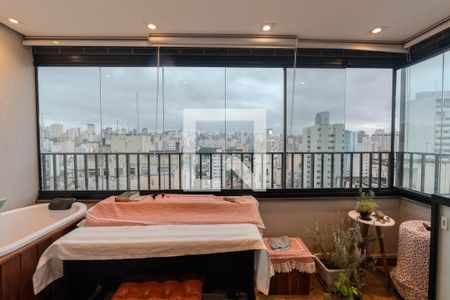 Sacada de kitnet/studio para alugar com 1 quarto, 33m² em Bela Vista, São Paulo