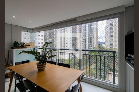 Varanda Gourmet de apartamento à venda com 2 quartos, 83m² em Jardim Flor da Montanha, Guarulhos