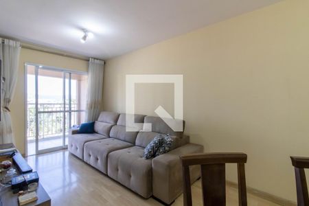 Sala de apartamento à venda com 3 quartos, 78m² em Vila Rosalia, Guarulhos