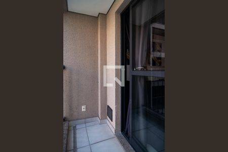 Varanda da Sala de apartamento para alugar com 1 quarto, 29m² em Bela Vista, São Paulo