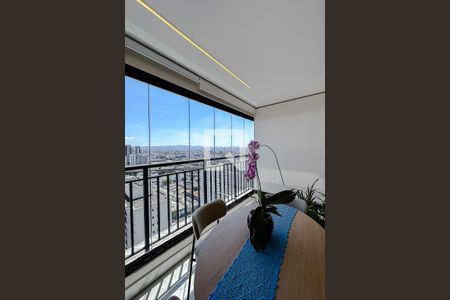 Varanda da Sala de apartamento à venda com 2 quartos, 82m² em Mooca, São Paulo
