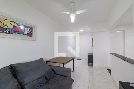 Sala de apartamento para alugar com 2 quartos, 89m² em Nova Mirim, Praia Grande