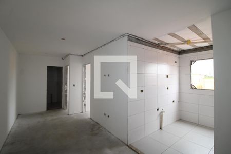 Sala/Cozinha de apartamento à venda com 2 quartos, 47m² em Vila Paulista, Guarulhos
