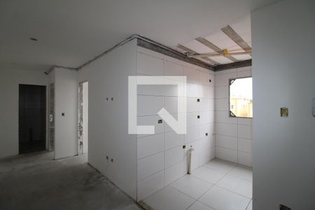 Sala/Cozinha de apartamento à venda com 2 quartos, 47m² em Vila Paulista, Guarulhos