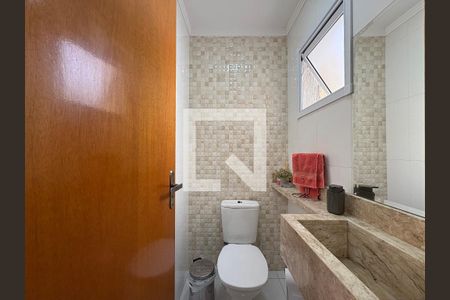 Lavabo de apartamento à venda com 3 quartos, 104m² em Vila Camilópolis, Santo André