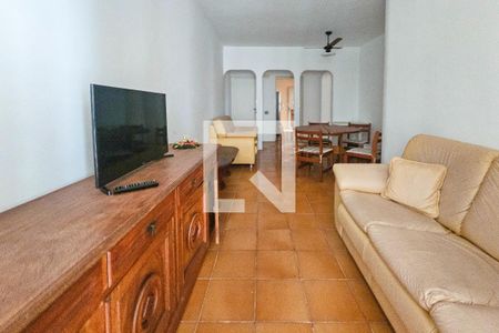 Sala de apartamento para alugar com 2 quartos, 87m² em Centro, Guarujá