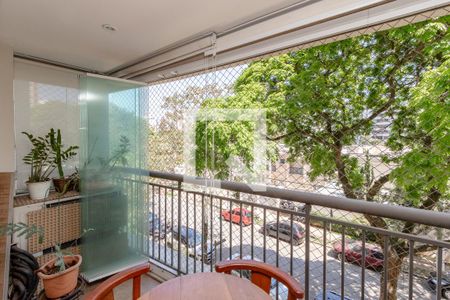 Varanda da Sala de apartamento à venda com 3 quartos, 131m² em Brooklin, São Paulo