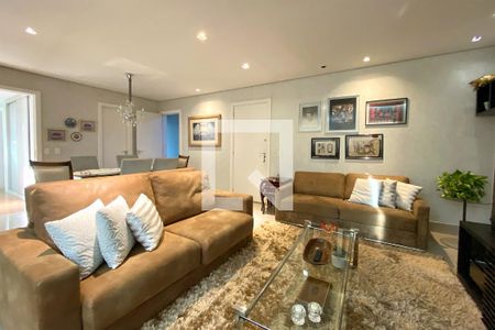 Sala de apartamento à venda com 3 quartos, 120m² em Funcionários, Belo Horizonte