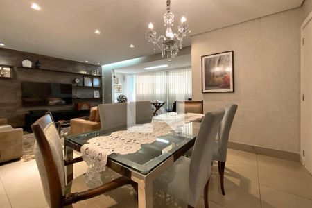 Sala de Jantar de apartamento à venda com 3 quartos, 120m² em Funcionários, Belo Horizonte