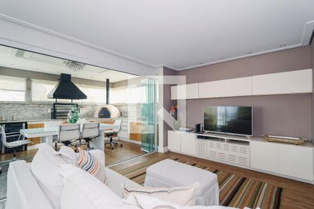 Sala de apartamento para alugar com 3 quartos, 230m² em Real Parque, São Paulo