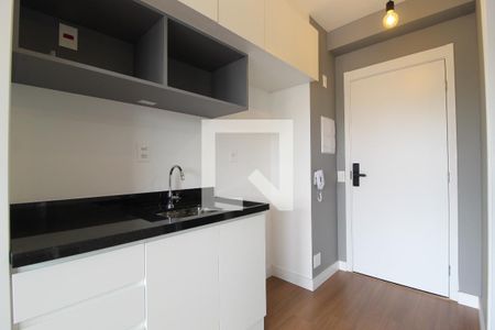 Cozinha de kitnet/studio para alugar com 1 quarto, 24m² em Vila Olímpia, São Paulo
