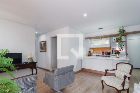 Sala de apartamento à venda com 2 quartos, 85m² em Real Parque, São Paulo