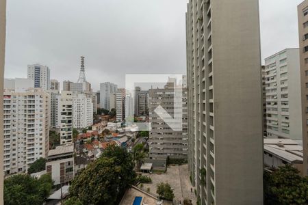 Vista da Sala de apartamento para alugar com 1 quarto, 29m² em Jardim Paulista, São Paulo