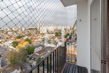 Sacada da Sala de apartamento à venda com 2 quartos, 54m² em Jardim Umarizal, São Paulo
