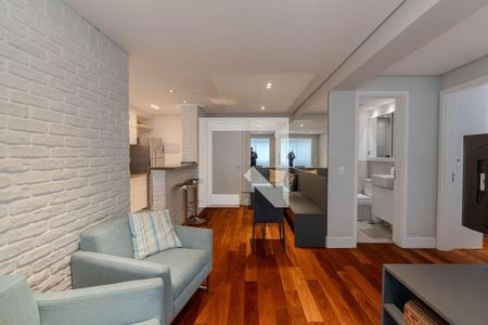 Sala de apartamento à venda com 1 quarto, 54m² em Consolação, São Paulo