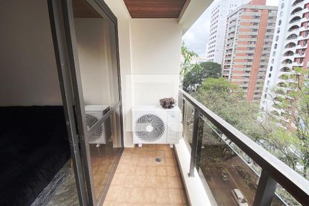Varanda da Sala de apartamento à venda com 2 quartos, 60m² em Jardim Paulista, São Paulo