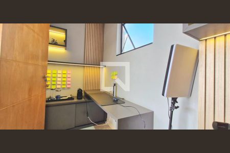 Escritório de casa de condomínio à venda com 3 quartos, 282m² em , Lagoa Santa