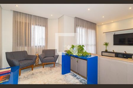 Sala de Estar de apartamento à venda com 3 quartos, 117m² em Vila Regente Feijó, São Paulo