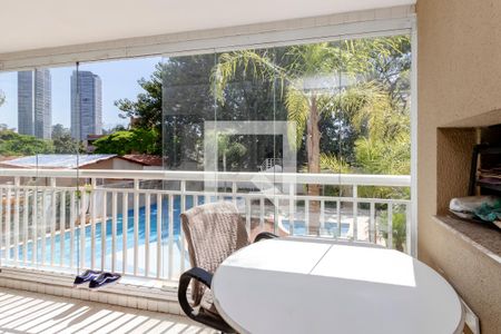Varanda de apartamento para alugar com 3 quartos, 96m² em Chácara Santo Antônio (zona Sul), São Paulo