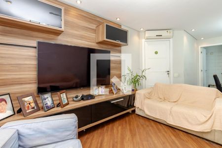 Sala de apartamento para alugar com 3 quartos, 96m² em Chácara Santo Antônio (zona Sul), São Paulo