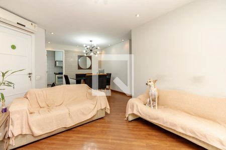 Sala de apartamento para alugar com 3 quartos, 96m² em Chácara Santo Antônio (zona Sul), São Paulo