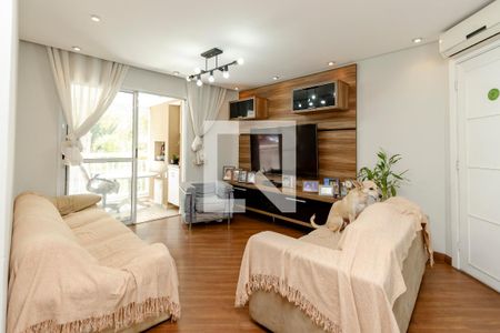Sala de apartamento para alugar com 3 quartos, 96m² em Chácara Santo Antônio (zona Sul), São Paulo