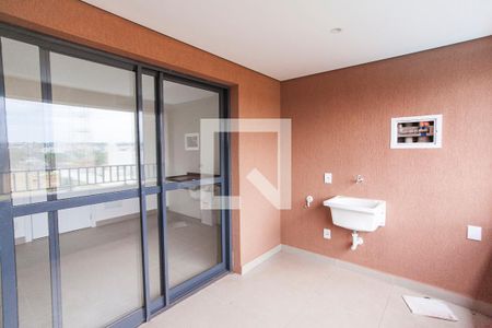 Varanda de apartamento para alugar com 1 quarto, 42m² em Granja Marileusa, Uberlândia