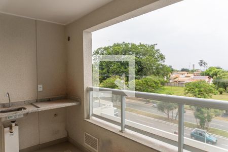 Varanda da Sala de apartamento para alugar com 2 quartos, 64m² em Loteamento Villa Branca, Jacareí