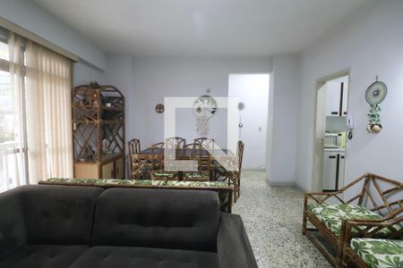 Sala de apartamento para alugar com 3 quartos, 110m² em Centro, Guarujá