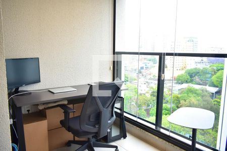 Sacada de apartamento à venda com 1 quarto, 37m² em Chácara Inglesa, São Paulo