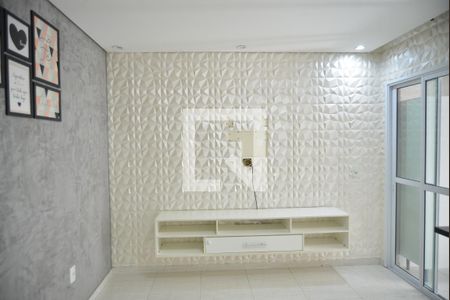 Sala de apartamento à venda com 2 quartos, 56m² em Vila Camilópolis, Santo André