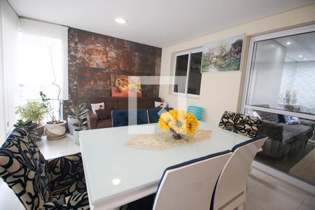 Varanda da Sala de apartamento à venda com 3 quartos, 97m² em Vila Andrade, São Paulo